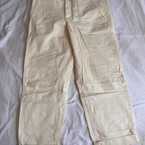 Banana Republic Heritage Cargo Pants - Cream (NWT)
